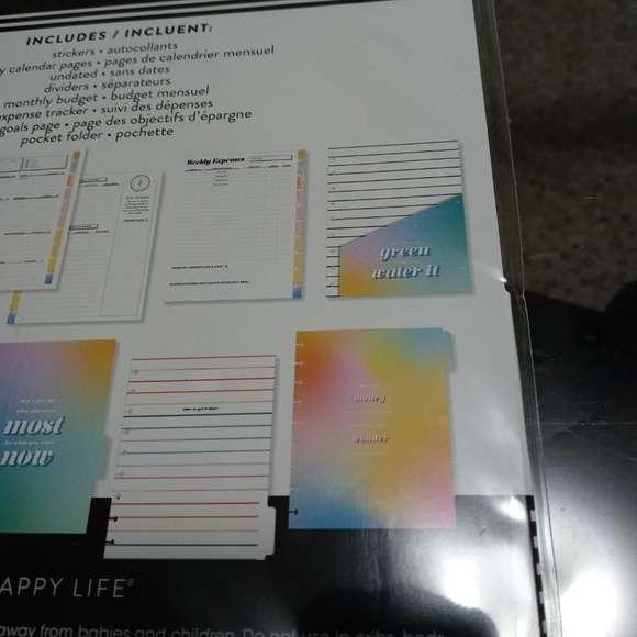 Happy Planner Budget Calendar Extension New - Picture 6 of 11